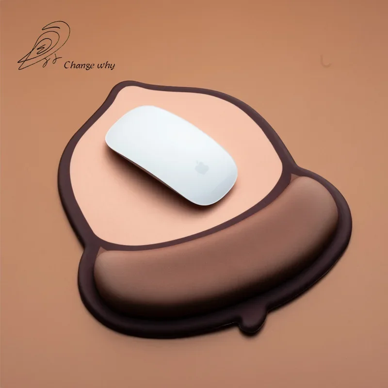 Wrist Rest Ergonomic - لوحة ماوس مكتبية على شكل بلوط