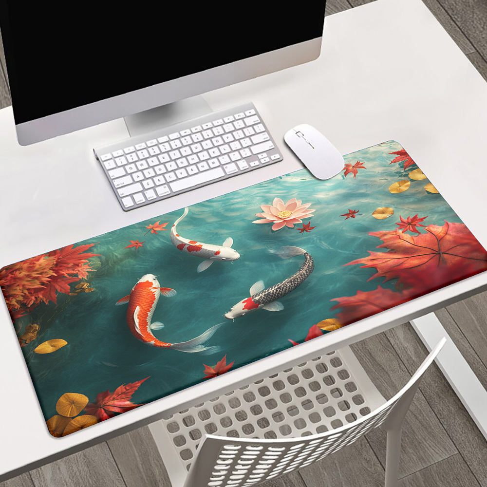 Zen Gaming Accessories - سجادة مكتب فنية من الحديد بتصميم