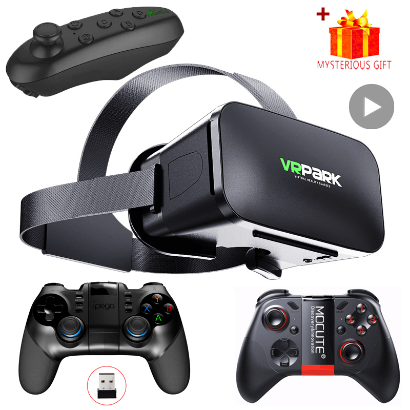 Gaming Accessories Bundle - نظارة الواقع الافتراضي ثلاثية الأبعاد للهواتف