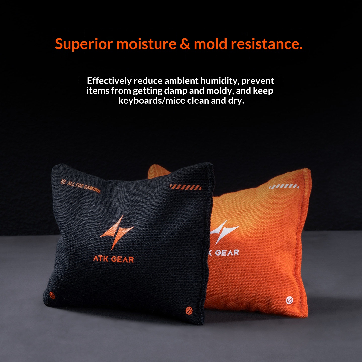 Gaming Accessories Pack - أغطية راحة اليد من ATK Esports