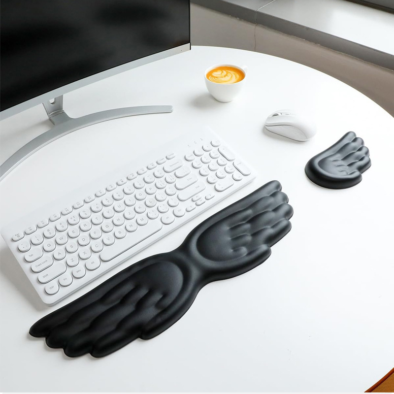 Wrist Rest Ergonomic - لوحة المفاتيح الماوس مسند المعصم الملاك