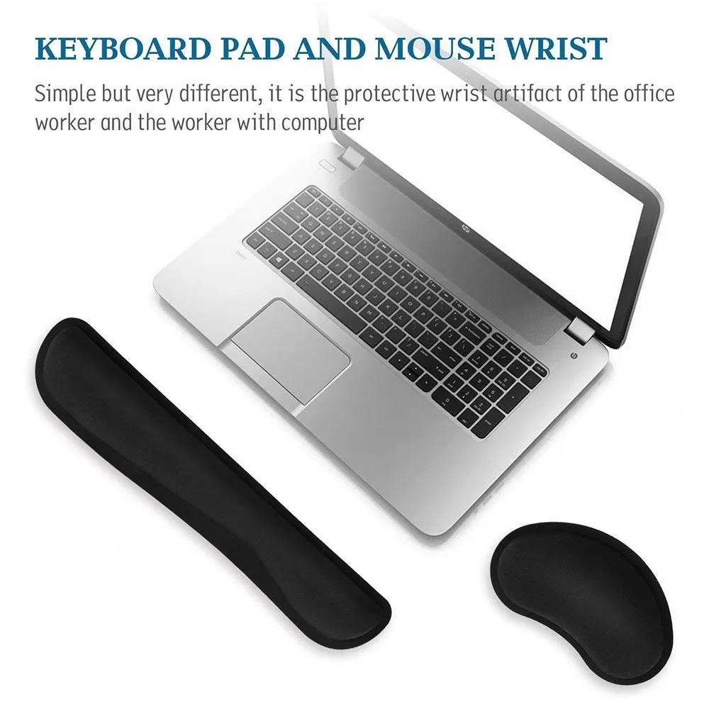 وسادة مسند المعصم للوحة المفات - مراجعة Wrist Rest Ergonomic وسعره