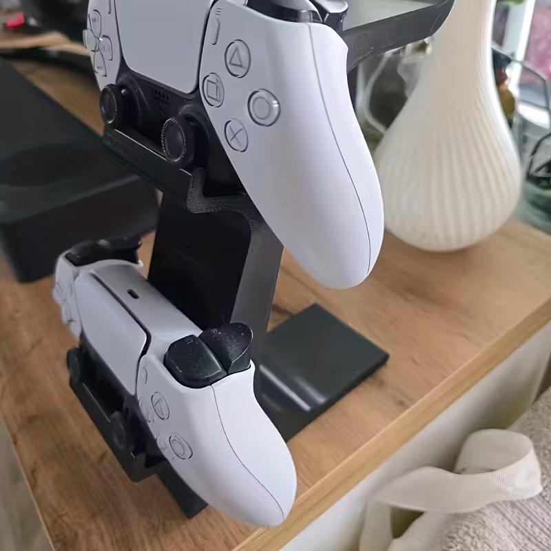 ● حامل تحكم 3 في 1 للمكتب مع ح - مراجعة Gaming Accessories Setup وسعره