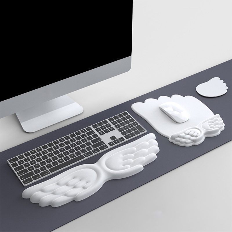 لوحة المفاتيح الماوس مسند المع - مراجعة Wrist Rest Ergonomic وسعره