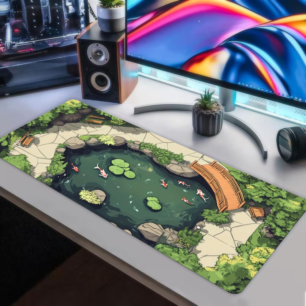 سجادة ماوس كبيرة بتصميم حديقة  - مراجعة Zen Gaming Accessories وسعره