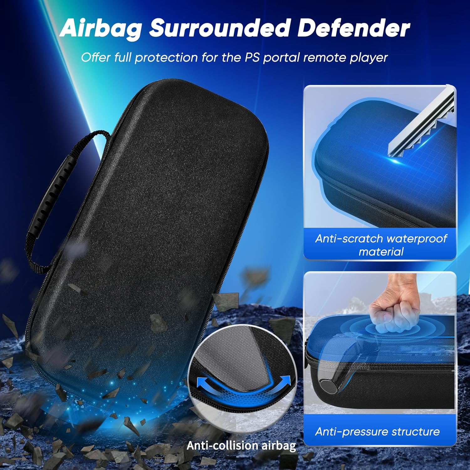 حقيبة حمل صلبة لملحقات بوابة P - مراجعة Gaming Accessories Pack وسعره