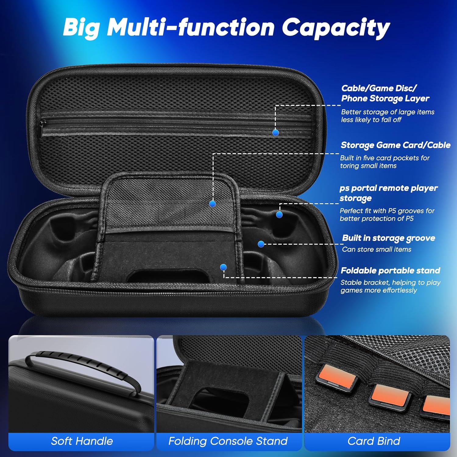 حقيبة حمل صلبة لملحقات بوابة P - مراجعة Gaming Accessories Pack وسعره
